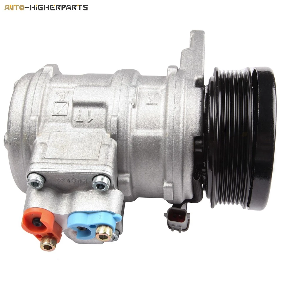 For 1996-2000 Chrysler Town & Country Dodge Grand Caravan A/C AC Compressor - Image 4 of 4