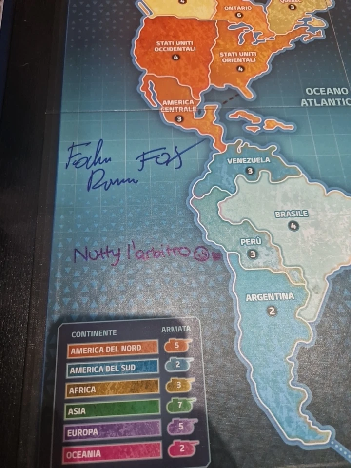 Gioco Società Risiko Quarta Edizione Plancia Della Finale Nazionale 2024... - Immagine 3 di 4