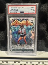 2021 Panini Donruss Optic - Downtown Trey Lance #DT-35 (RC)