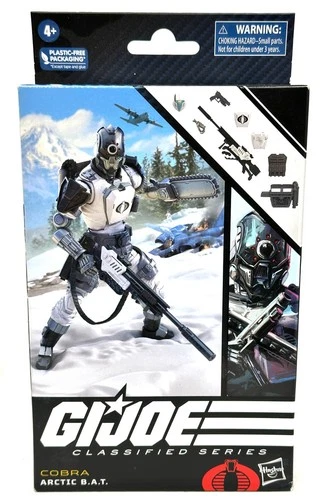 GI Joe Classified Cobra Arctic B.A.T. 69 exclusive Hasbro G.I. BAT action figure