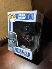 Funko Pop! Star Wars-Darth Vader #01 BLUE BOX Vinyl Figure New
