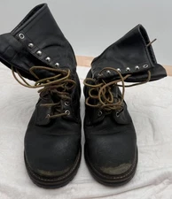 Red Wing 699 Fire Fighter Logger Work Boots Mens Size 10