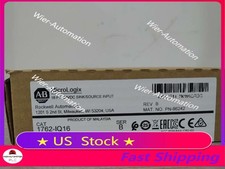 New Factory Sealed Allen-Bradley 1762-IQ16 SER B MicroLogix 24VDC Input Module