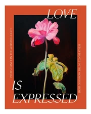 Floral Elegance Wall Art Poster - Love Expression Print Fine Art Print