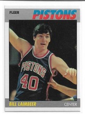 1987-88 Fleer - Bill Laimbeer #61