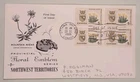 Provincial Badges, Northwest Territories - Canada First Day Cover FDC (block 4)