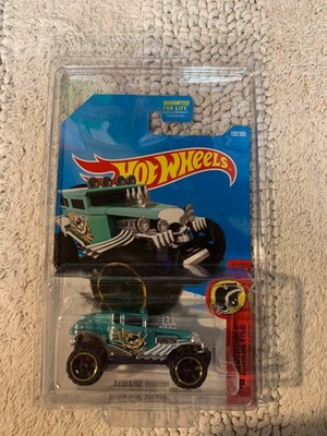 Hot Wheels Baja Bone Shaker HW Daredevils Teal W/ Protector