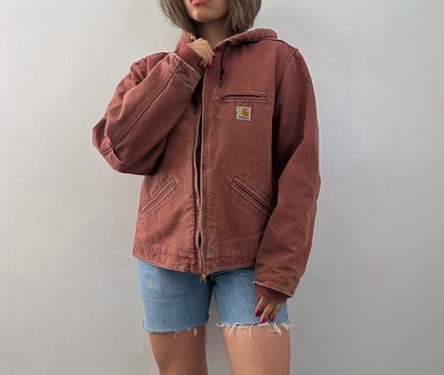 Carhartt JACKET ベージュ　サイズS Carhartt WIP module script zip up jacket in beige – On Sale