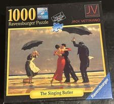 Ravensburger 1000 Piece Puzzle The Singing Butler Jack Vetteriano 1992 Complete