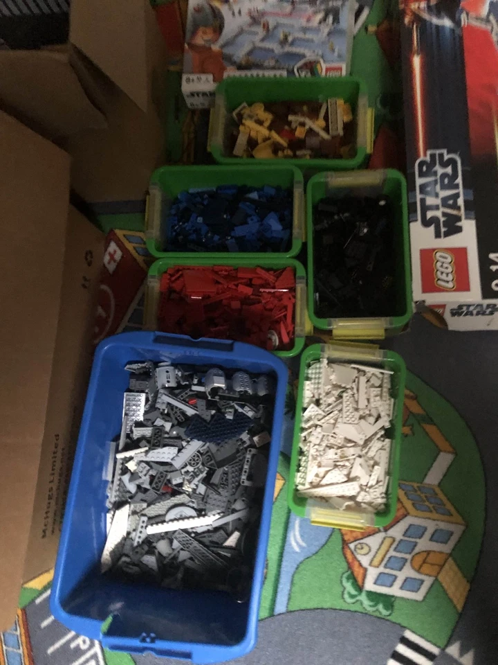 Lego Sammlung Konvolut - ALT - 18,5KG Star Wars Ninjago City Fusßball Ideas - Bild 3 von 4