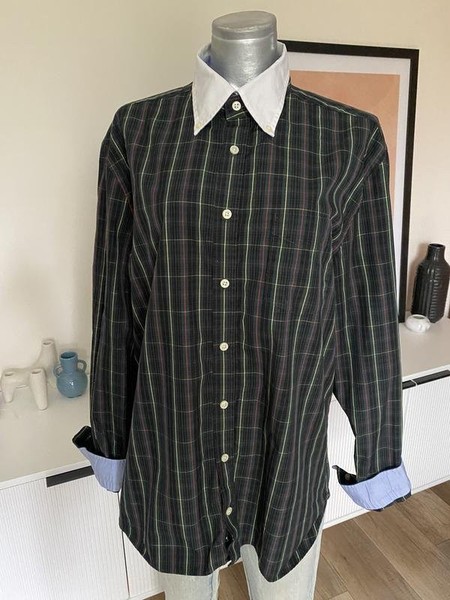 Men Gant Shirt White Cotton 42 / XL / 50 #7YAX