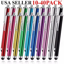 10/40PCS Stylus Pens For Touch Screen iPad iPhone Samsung Phone Tablet Universal