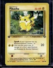 Pokemon Cards Pikachu 60/64 1st Edition Jungle Common LP