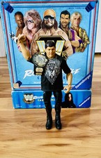 WWE Jerry “The King” Lawler Action Figure WWF Wrestling w/ Winged Eagle Belt NM