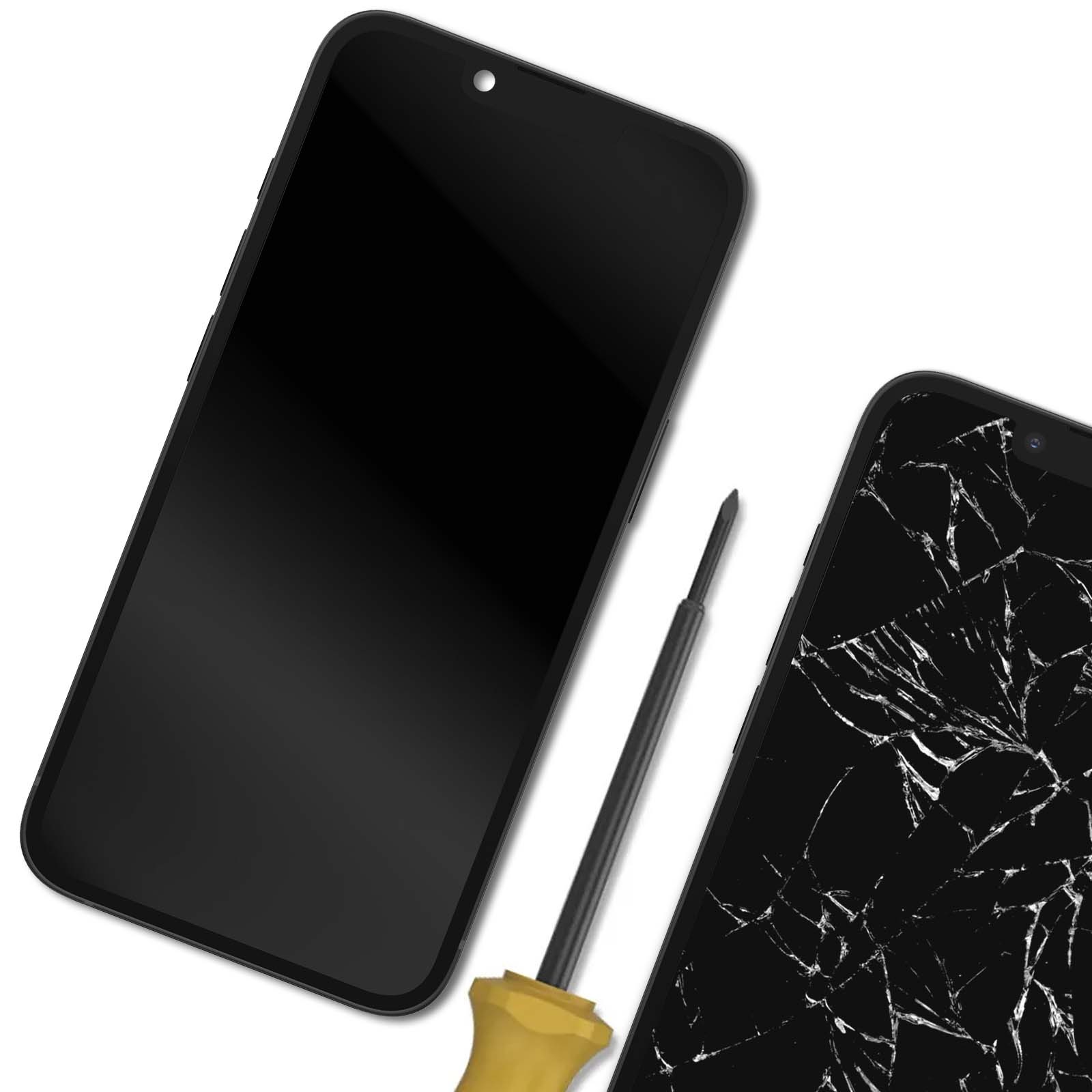 Écran iPhone 16e Hard OLED Clappio avec nappe et plaque préassemblées - 4