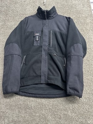 Blaklader Jacket Men's XLarge Black Two Fisted Fleece Heavy Zip Utility Workwear