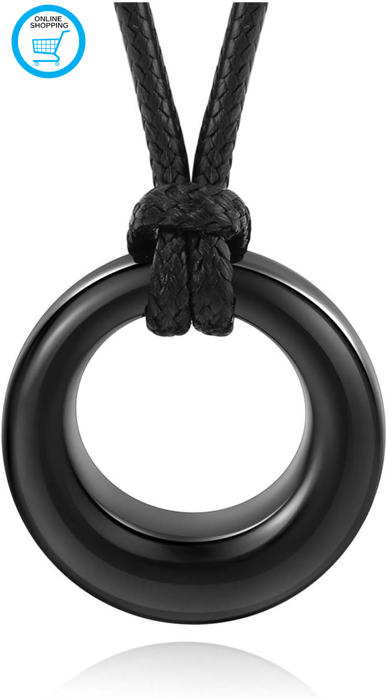 Cremation Urn Necklace for Ashes Stainless Steel Memorial Urns Pendant Necklaces