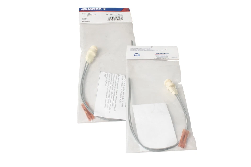 Enchufe de bombilla de luz delantera trasera para vehículo AC Delco para GMC Sonoma modelo LS32 1991-03 Foto 2 de 4