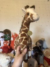 Miyoni By Aurora 9 Giraffe Plush Standing Stuffed Animal Safari Wildlife Toy