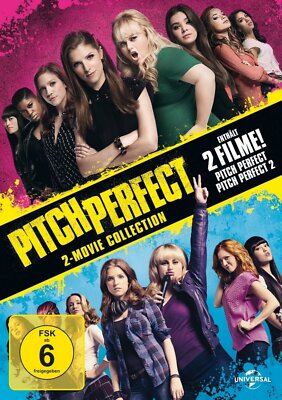Pitch Perfect 1+2 Collection / 2 Filme # 2-DVD-BOX-NEU