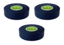 RENFREW PRO (3) Roll Pack Cloth Hockey Stick, Blade Tape - 24MM x 25yds (BLACK)
