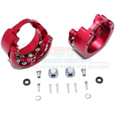 GPM Alum Pendulum Wheel Knuckle Axle Weight +9mm Hex Adapter Red : TRX-4 / TRX-6
