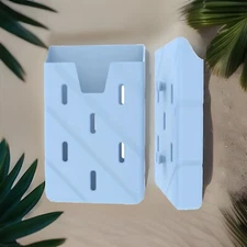 Silicone Phone Holder Beach Bag Bogg Style Light Blue Rubber Charm Accessories