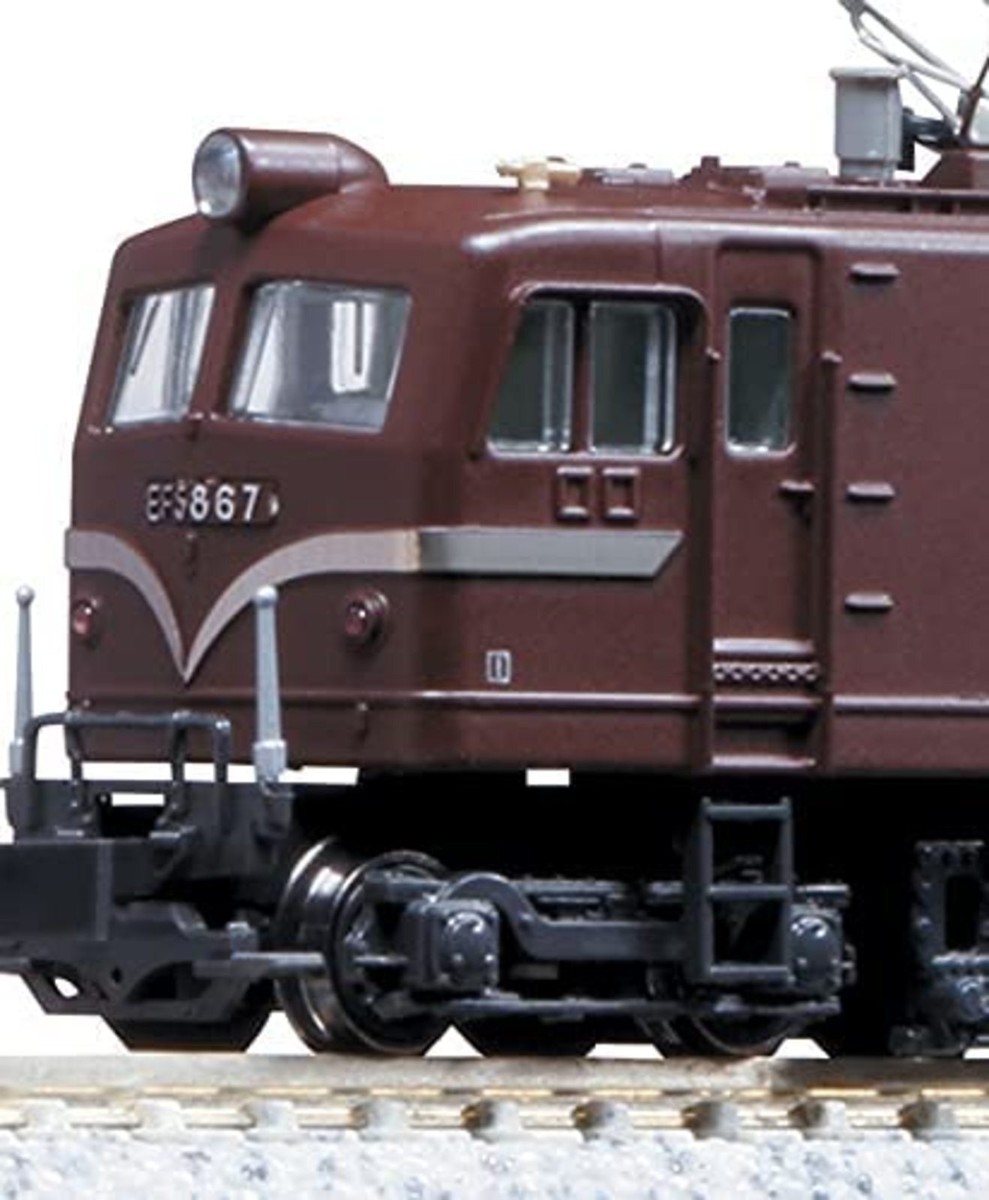 EF58 Early-type Large Window Brown (Model Train) by Kato N