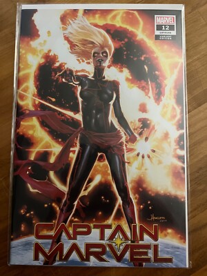 Captain Marvel #12 - Exclusive Jay Anacleto Variant Cover - Marvel Comics - 2020