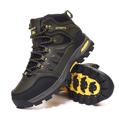 Herren Trekkingschuhe Sneaker Outdoor Wanderschuhe Sportschuhe Schnürschuhe - Bild 14 von 15