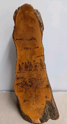 Midcentury Modern Vintage Cypress Knee Sculpture Art Mod Farmhouse 16 Inch