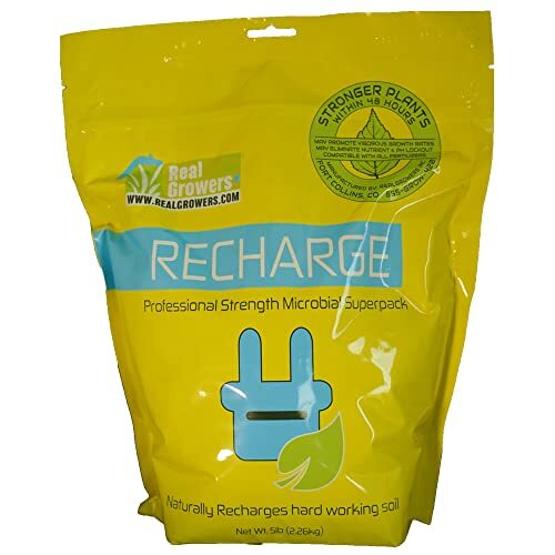 Real Growers Recharge - Natural Plant Growth Stimulant - (5lb)  Assorted Sizes