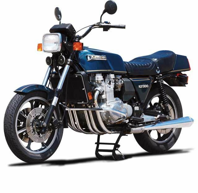 KAWASAKI KZ1300 KZT30A 1979-1985 FRONT& REAR STAINLESS BRAIDED