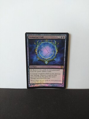 FOIL Immortal Coil / Eternal Spiral - MTG Magic