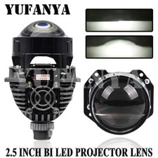 2.5 Bi Led Projector Lens 70w Car Headlight Kit Retrofit Universal Vs Xenon