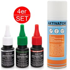 JAMARA Skin Sekundenkleber Mit Nadel – 20 G Dickflüssig, Für Modellbau, Holz, Metall & Mehr
