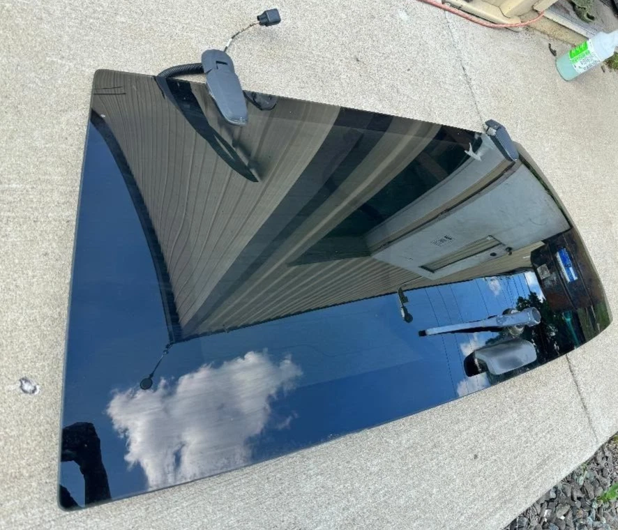 Mercury Mountaineer 2008 puerta levadiza trasera vidrio genuino fabricante original usado Ford pieza Foto 3 de 4