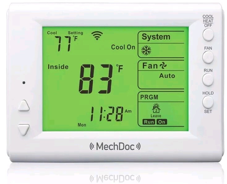 Smart Thermostat, Compatible with Alexa and Google Assistant, 7 Day Programmable-image