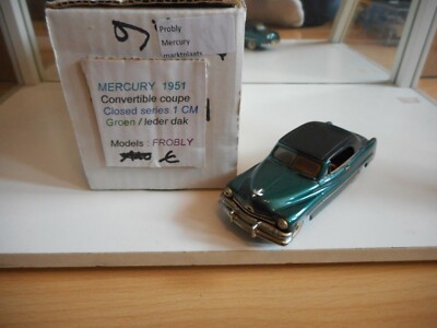 Frobly 1951 Mercury Convertible Coupe in Green on 1:43 in Box