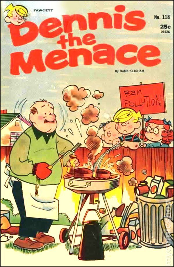 Dennis the Menace #118 VG 1972 Stock Image Low Grade | eBay