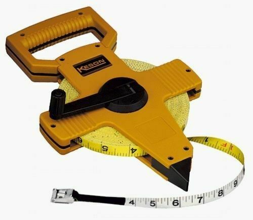Keson Otr 100 Feet Measure Fiberglass Measuring Tape 18 For Sale Online Ebay