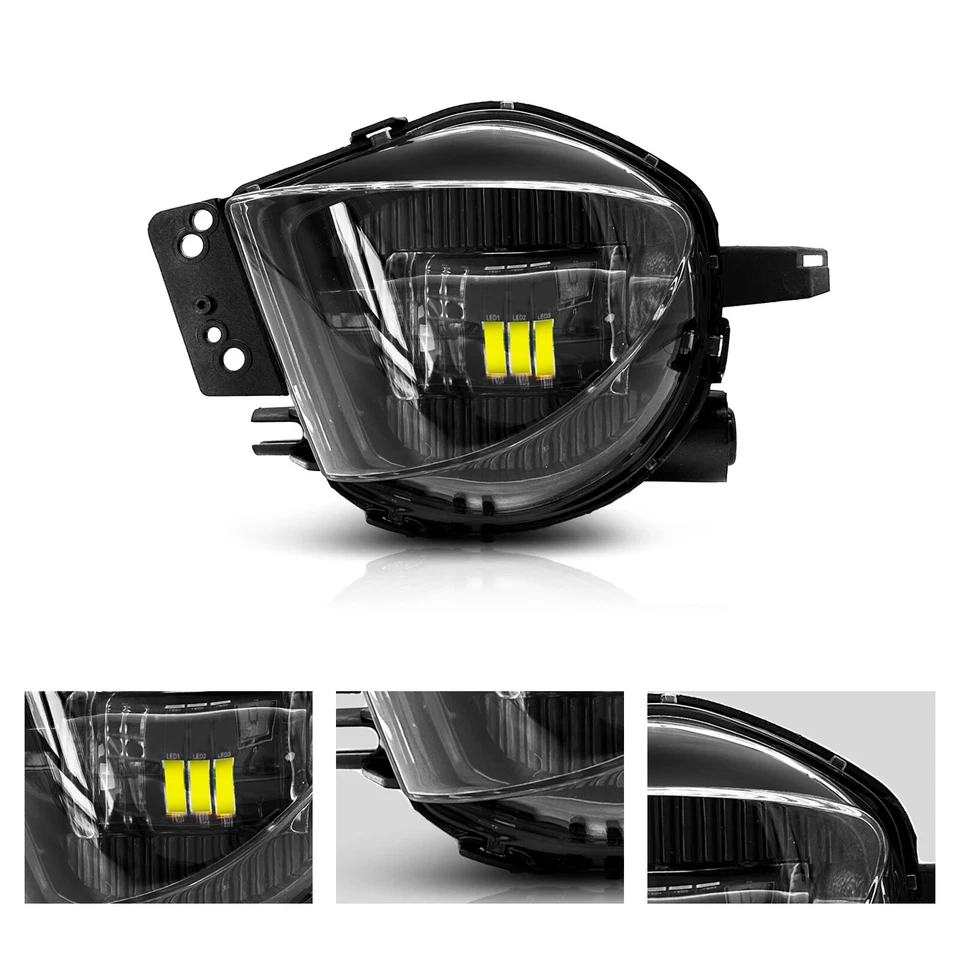 Luces antiniebla LED para BMW E90 323i 325i 328i 330i 335i 2006-2008 Foto 4 de 4