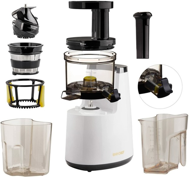 BioChef Atlas SLOW JUICER Extractor de zumos Licuadora Prensado en frío |  Compra online en eBay
