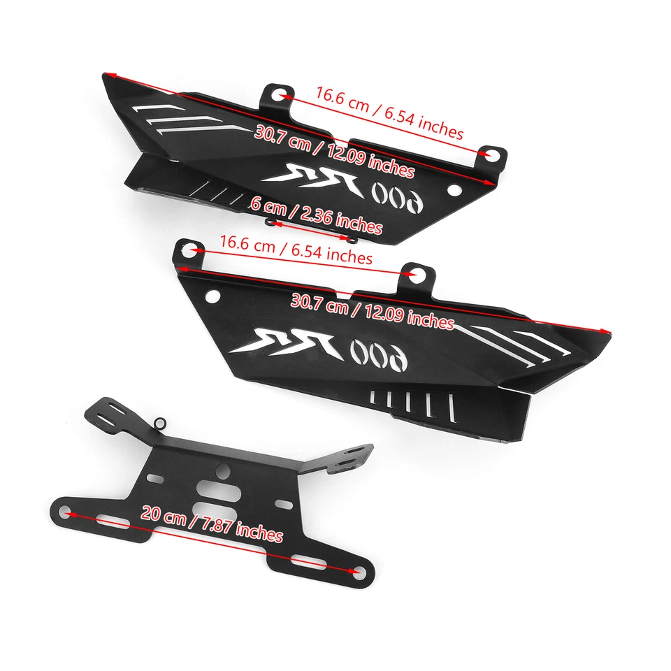 Rear License Plate Holder Bracket For HONDA CBR600RR 2007-2011 - Изображение 2 из 4