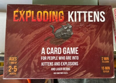 Exploding Kittens Card Game, New