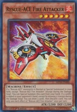 Yugioh! Rescue-ACE Fire Attacker - MP24-EN280 - Ultra Rare - 1st Edition Near Mi