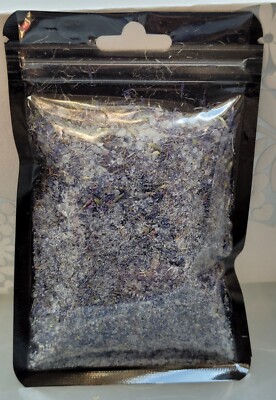 Hexens grobes blaues Salz, 50g - Handarbeit
