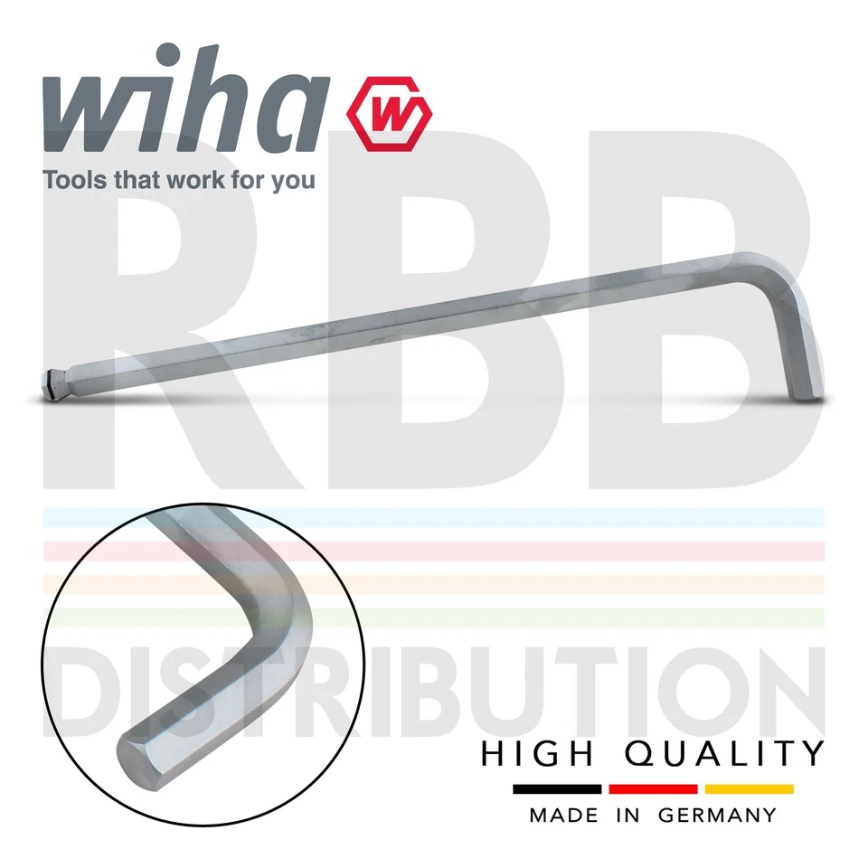 Wiha 36521 L-key Allen key Set Hex Ball End MagicRing 13pcs With ErgoStar Holder - Image 2 of 4