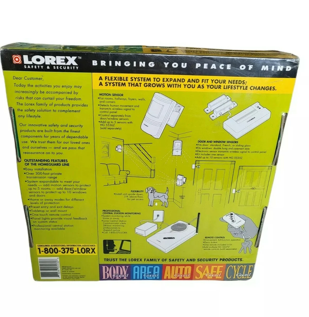 Lorex HG 5530Z Home Guard Professional Wireless Security System