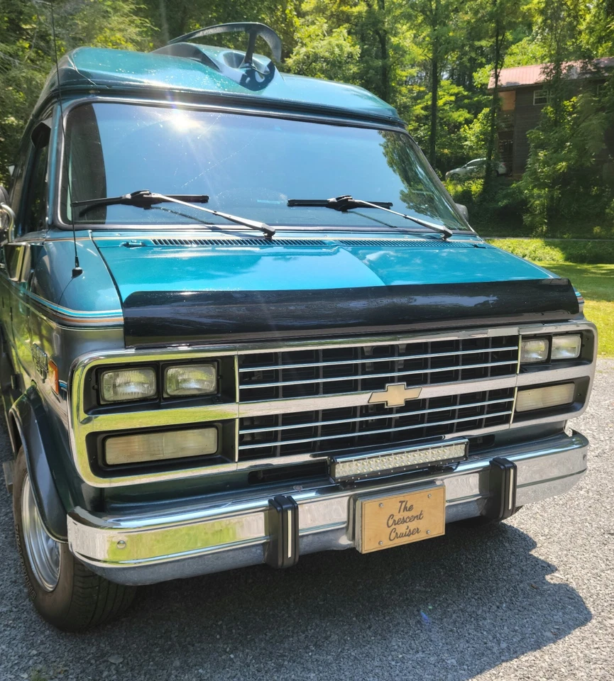 Protector de capó AVS BugFlector deflector protector contra insectos para camioneta Chevy G10 1971-1995 Foto 2 de 3